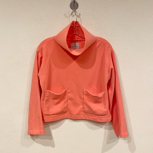 Dudley Stephens Crosby Terry Turtleneck Size XS EUC - Picture 2 of 4